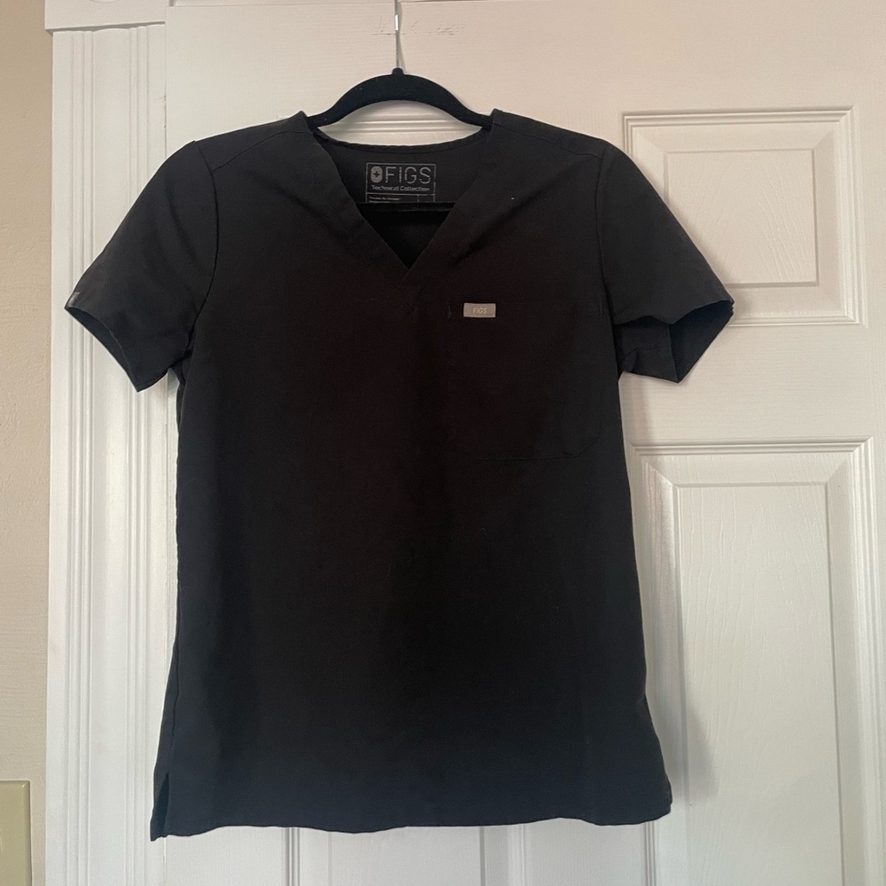 Figs Technical Collection Black Top